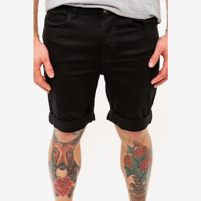 Leaner Cuffed Short S14 Black