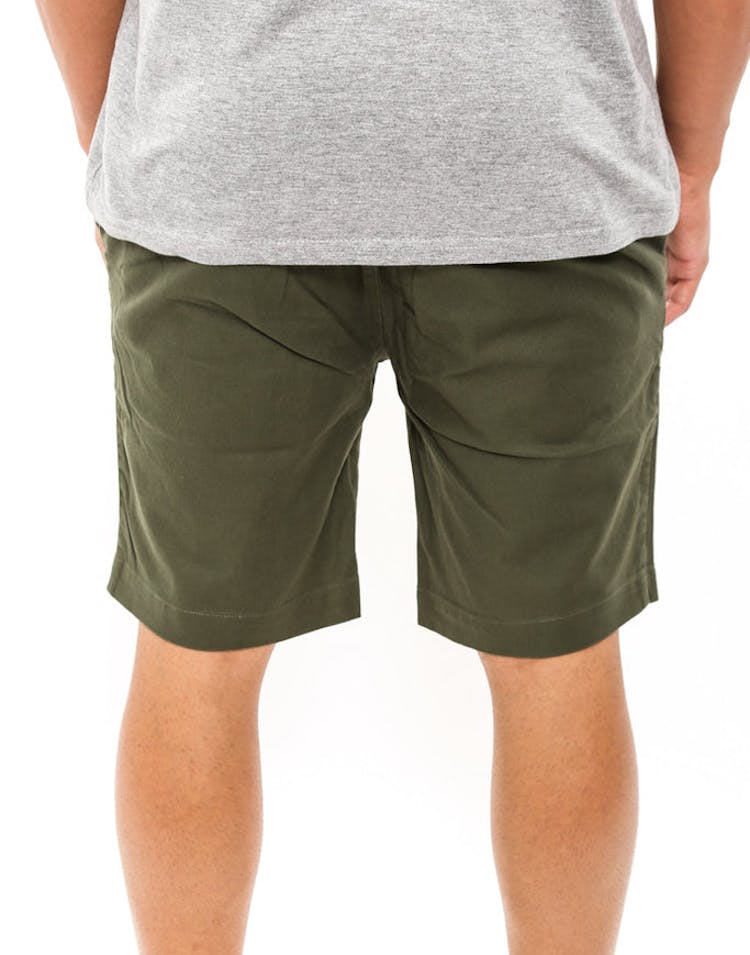 Chino Short Army Green/brow