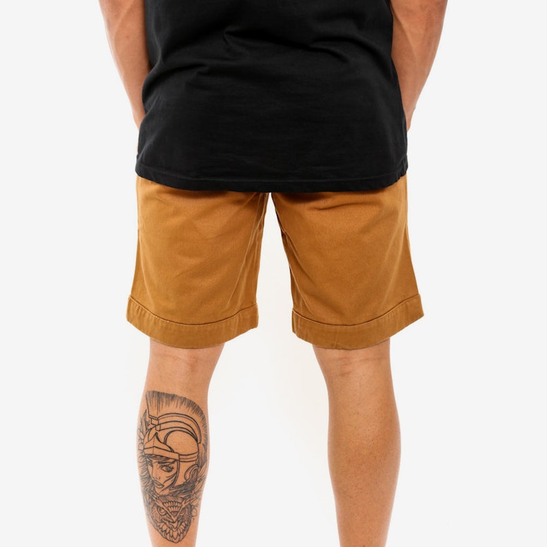 Ramsden Rolled Cuff Short Tobacco