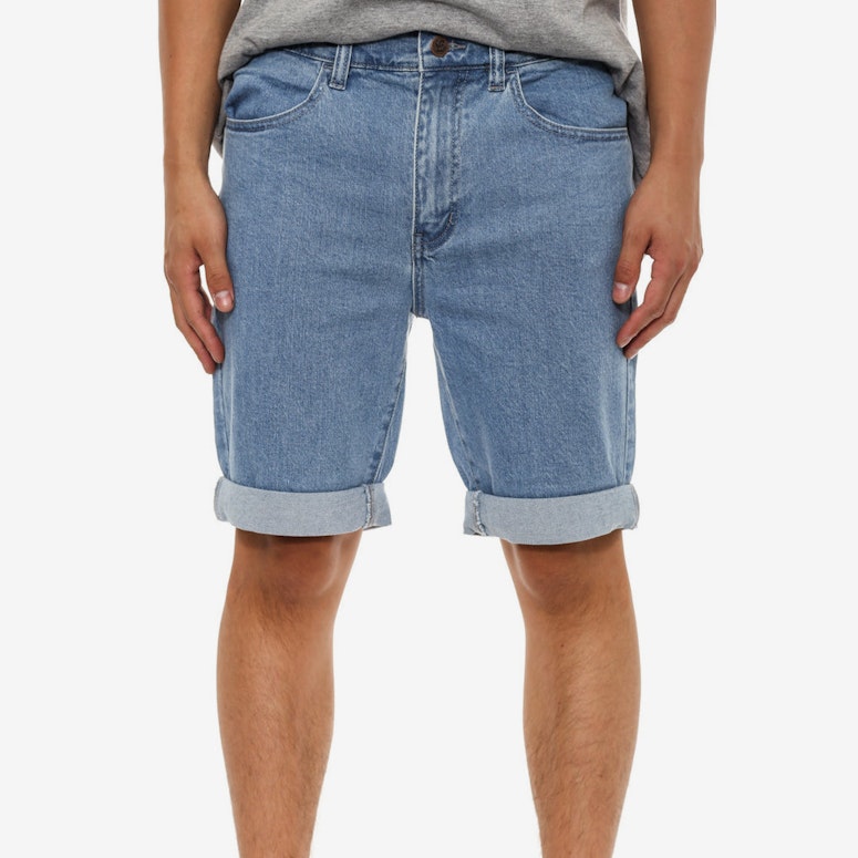 Leaner Shorts Ss15 Light Indigo