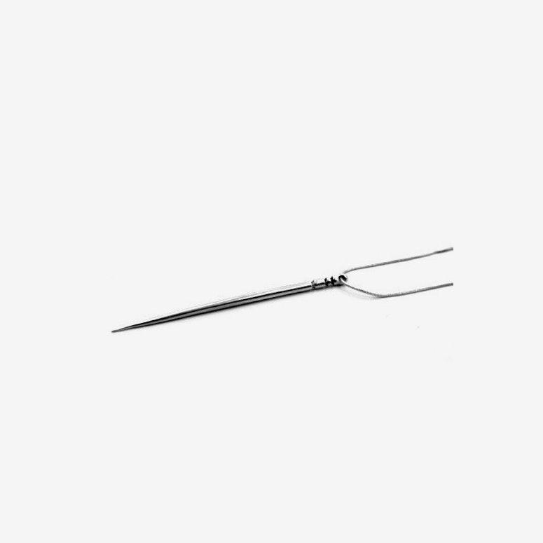 Toothpick Pendant Silver