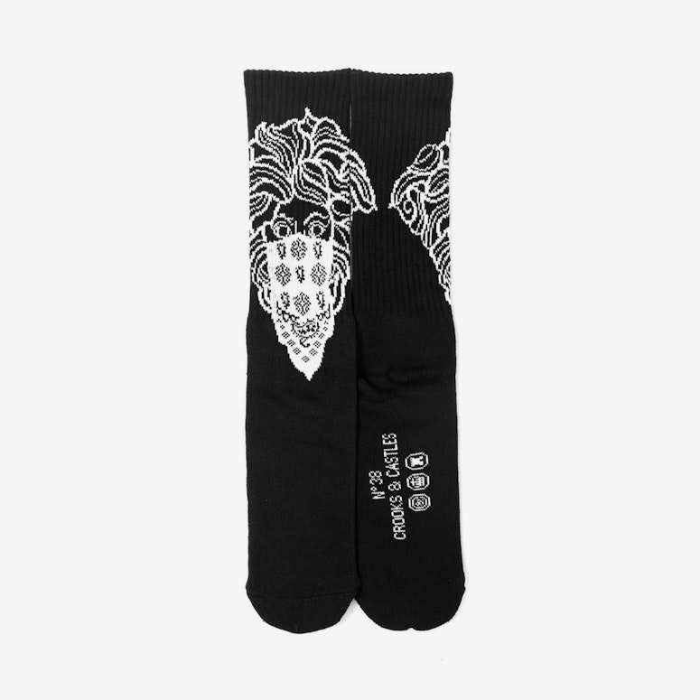 Bandito Medusa Socks Black