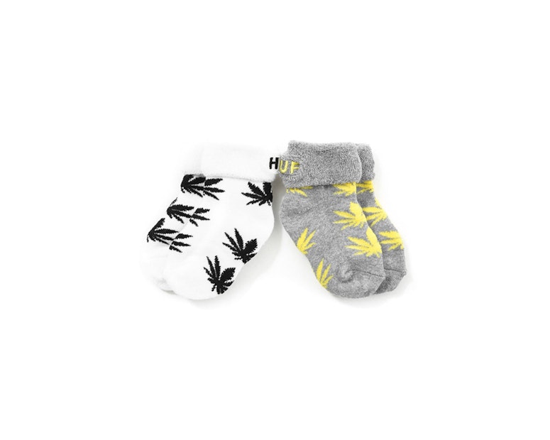 Seeds Socks 2pack White/black/hea