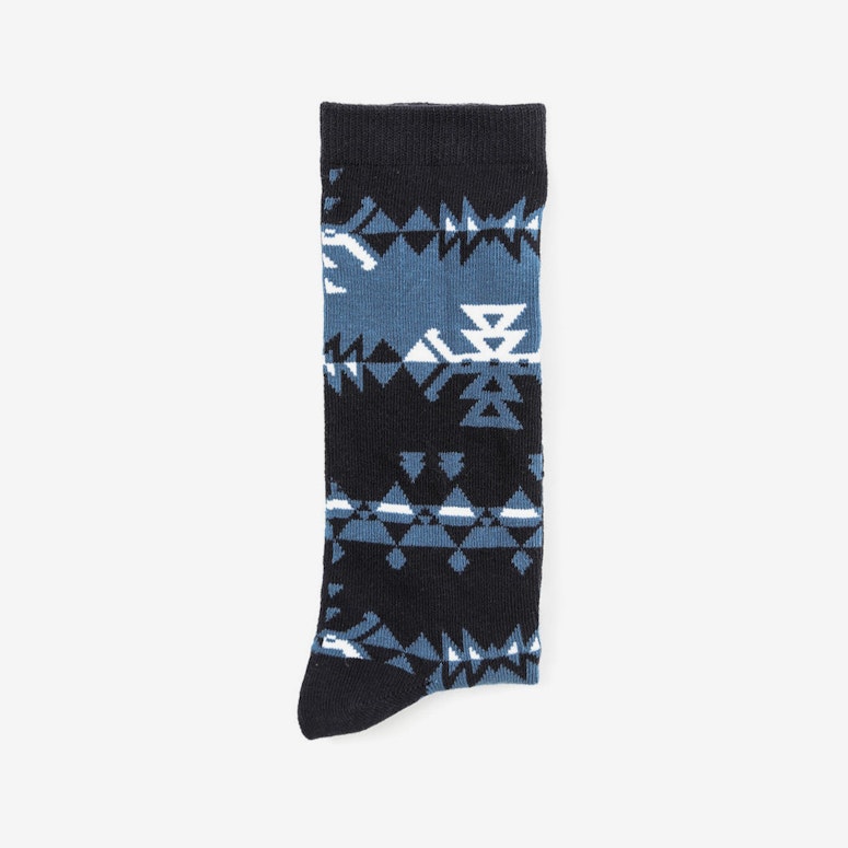 Gilbert Sock Black/blue