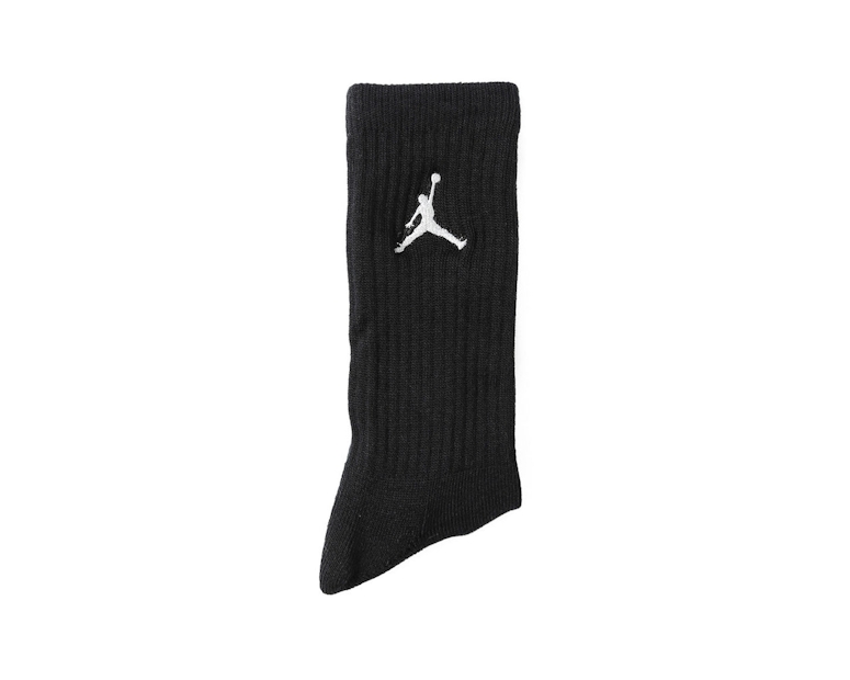 Drifit Crew Socks 3pk Black/black
