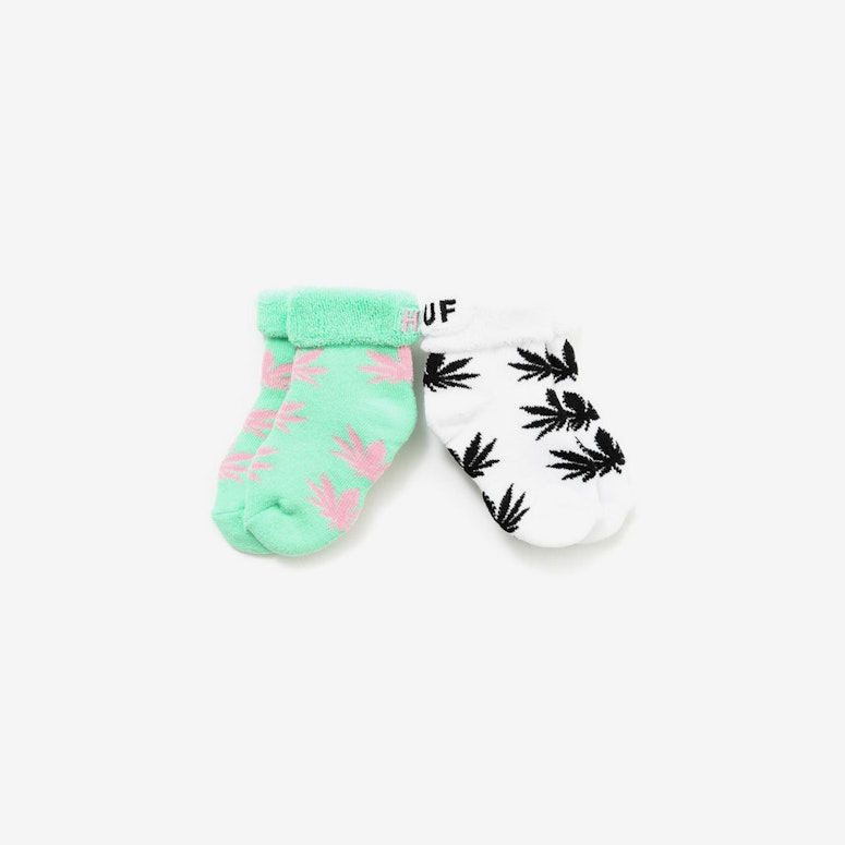 Seed Socks 2 Pack Sage/pink