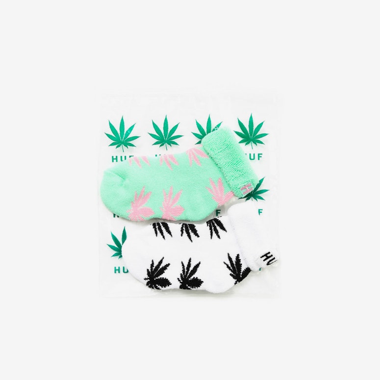 Seed Socks 2 Pack Sage/pink