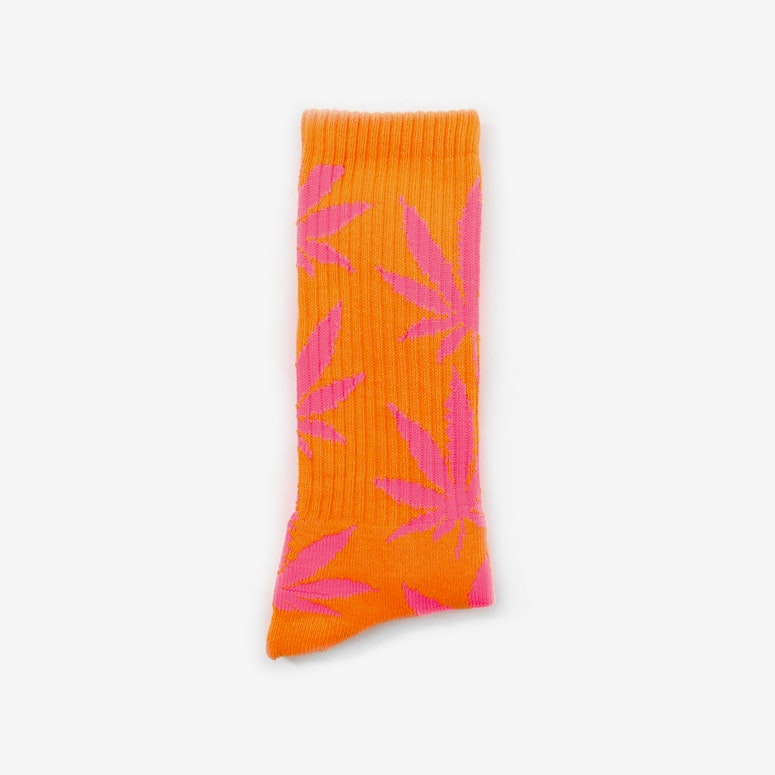 Glow in the Dark Sock Orange/pink