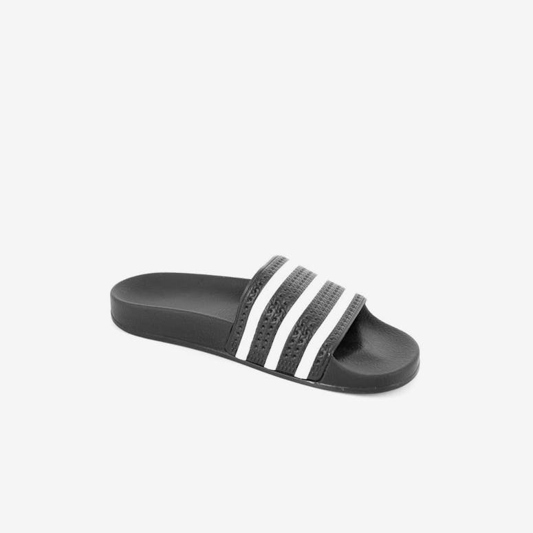 Adilette Slides Black/white/bla