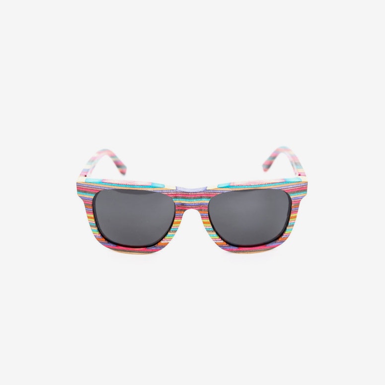 Recycled Deck Sunnies Orange/tan/blac