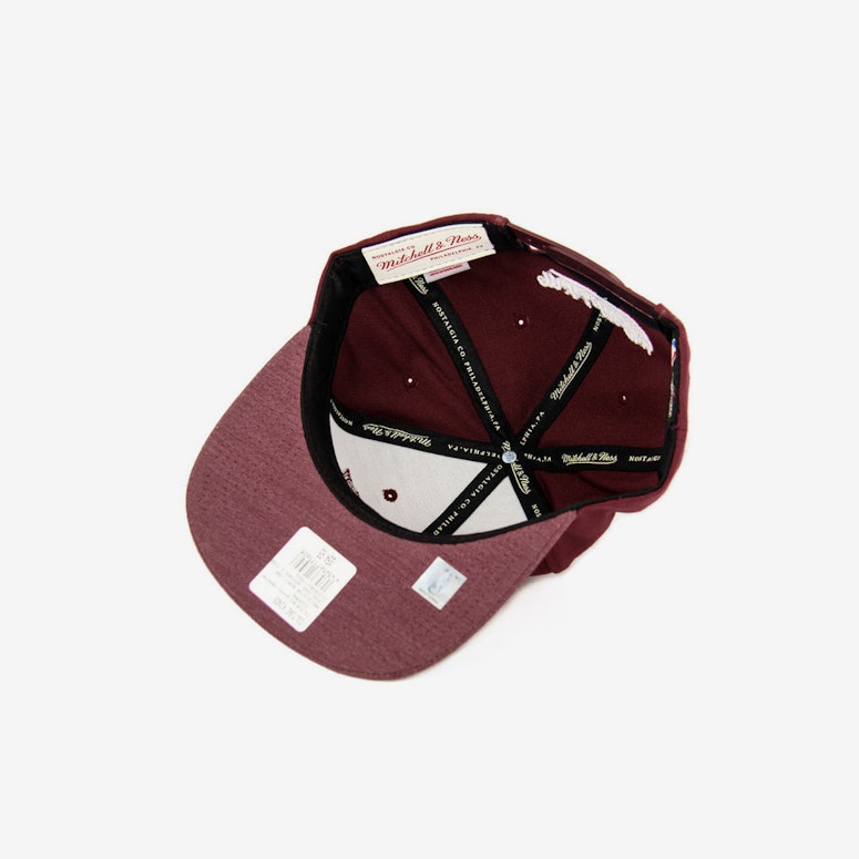 Cavaliers Heather 2 Tone Snapback Burgundy Heathe