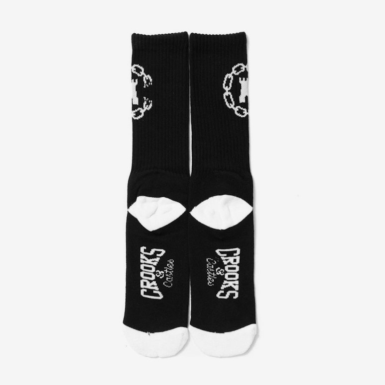 Chain C Socks Black