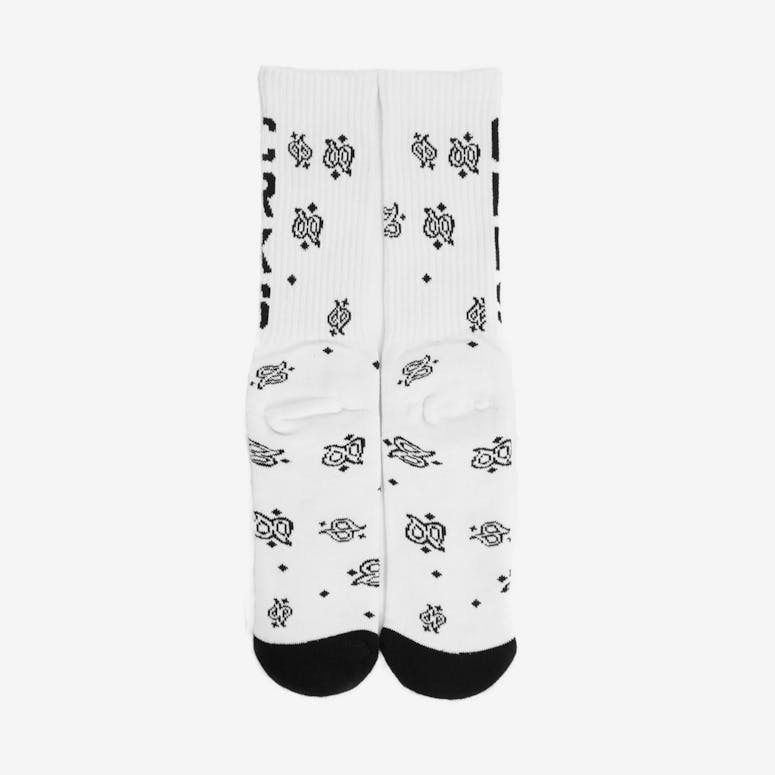 Bandana Socks White
