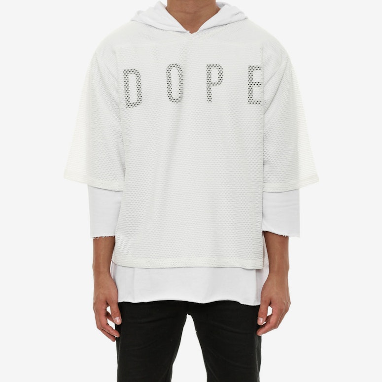 Layered Practise Jersey White