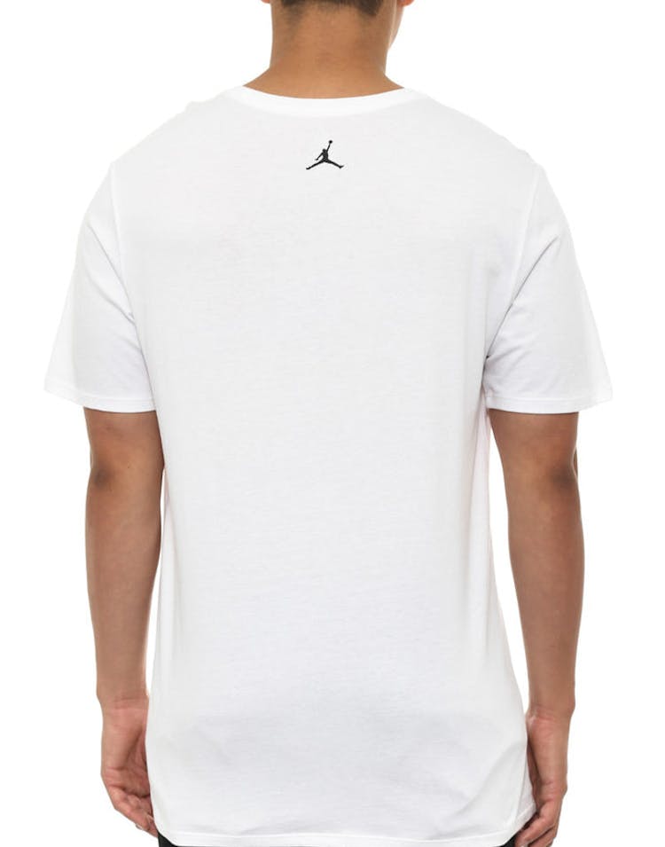 Air Jordan Vii Stacked Tee White