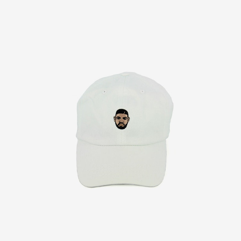 Drizzy Mini Head Strapback White
