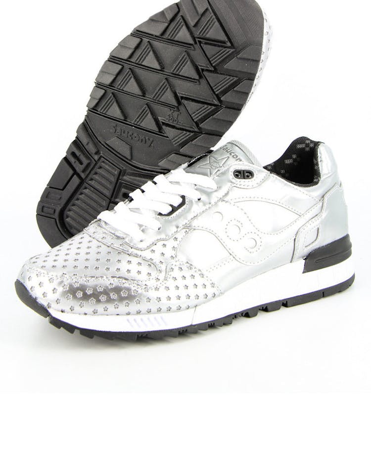 PC X Saucony Shadow Shoe Silver