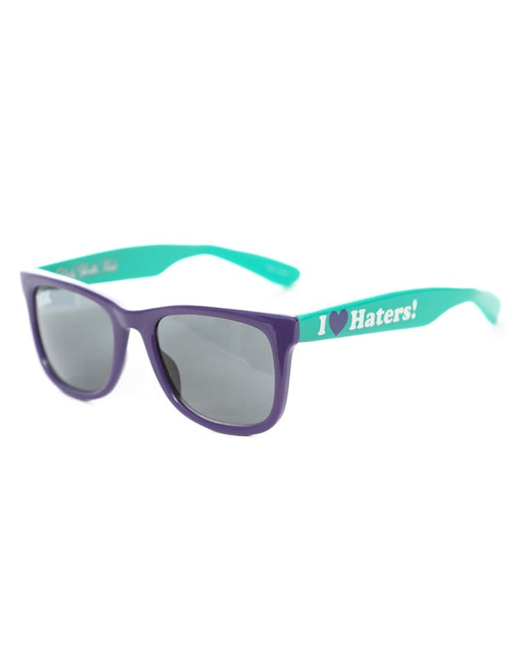 Haters Sunglasses Purple/teal