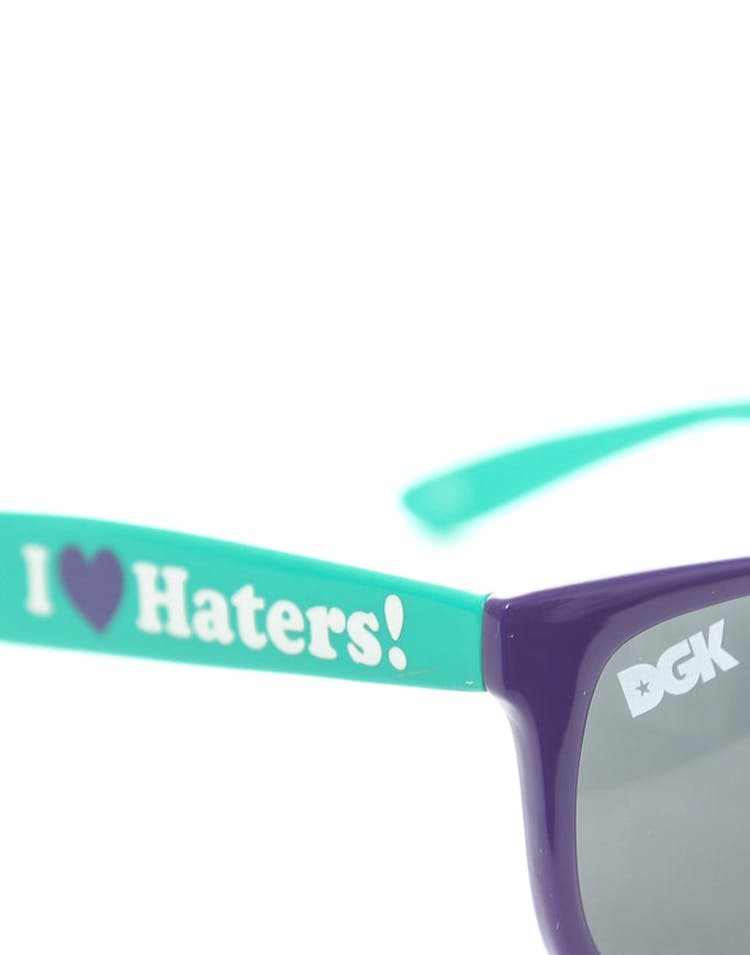 Haters Sunglasses Purple/teal