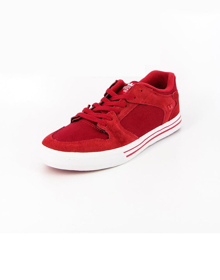 Supra Vaider Low Red/white