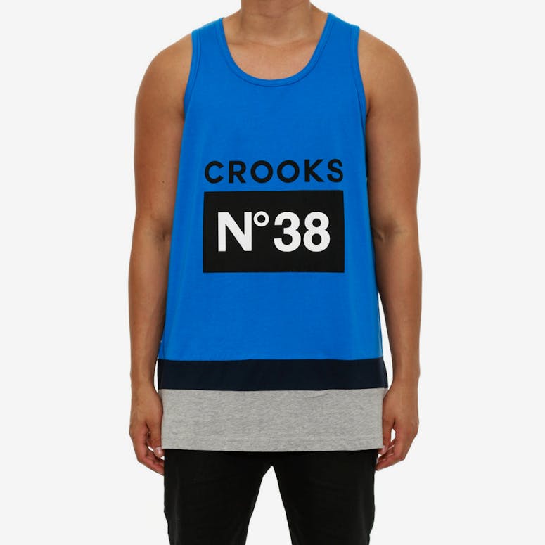 No. 38 Tank Top Blue