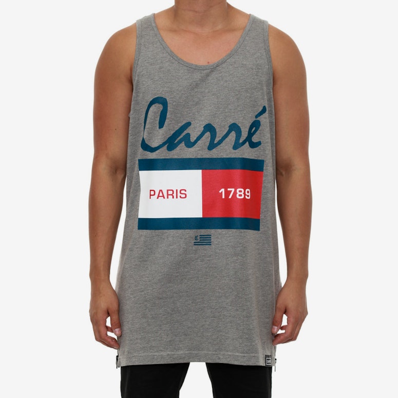 Ninety Capone ii Singlet Grey Heather