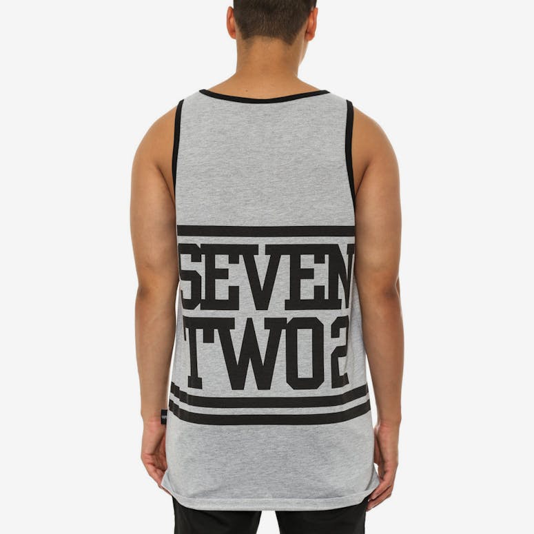 Team Singlet Grey Heather/bl