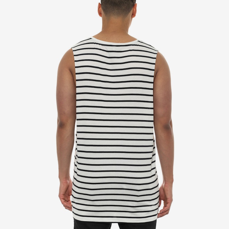 Barnard Stripe Tank Natural/black