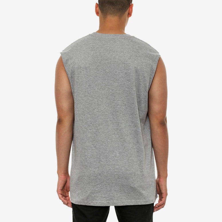 Camo Native Muscle T Grey Heather