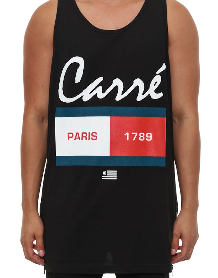Ninety Capone ii Singlet Black