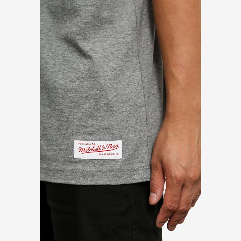 Bulls Team Logo Muscle Grey