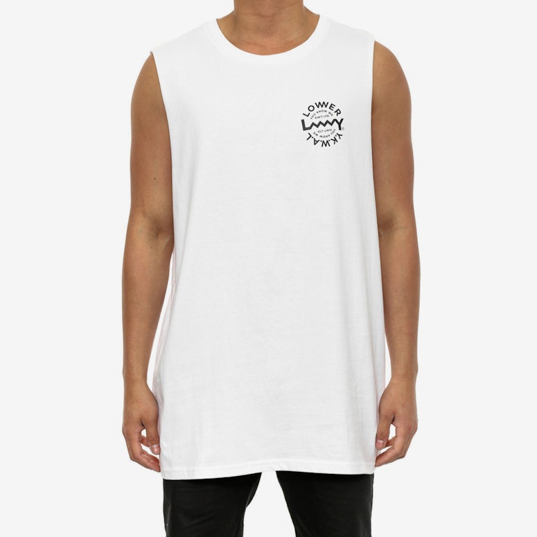 Cut Tank Cern White
