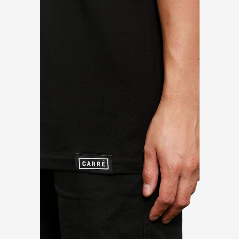 Camo Native Muscle T Black