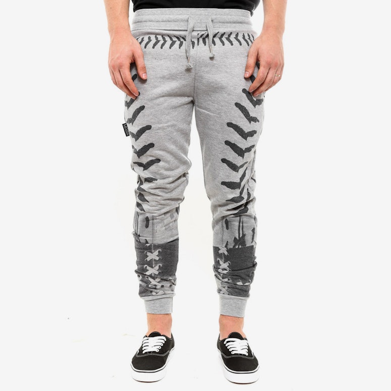 Sublimated Pants Heather Grey/bl