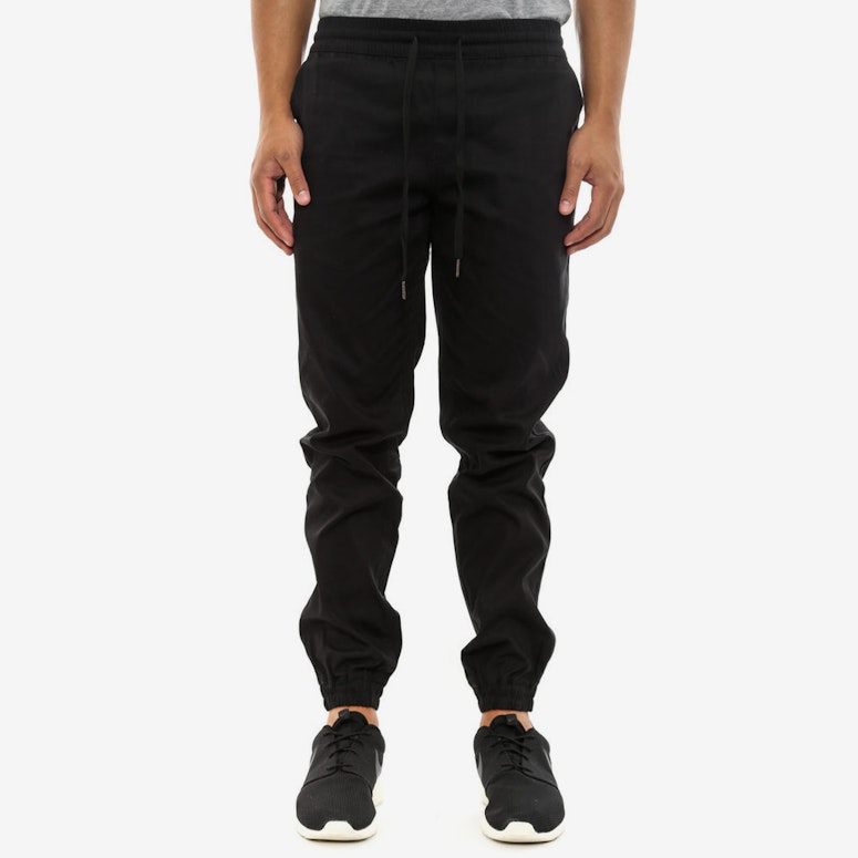 Woven Rune Jogger Black