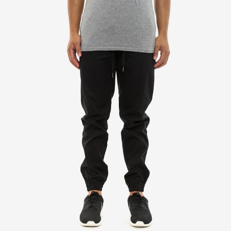 Woven Rune Jogger Black