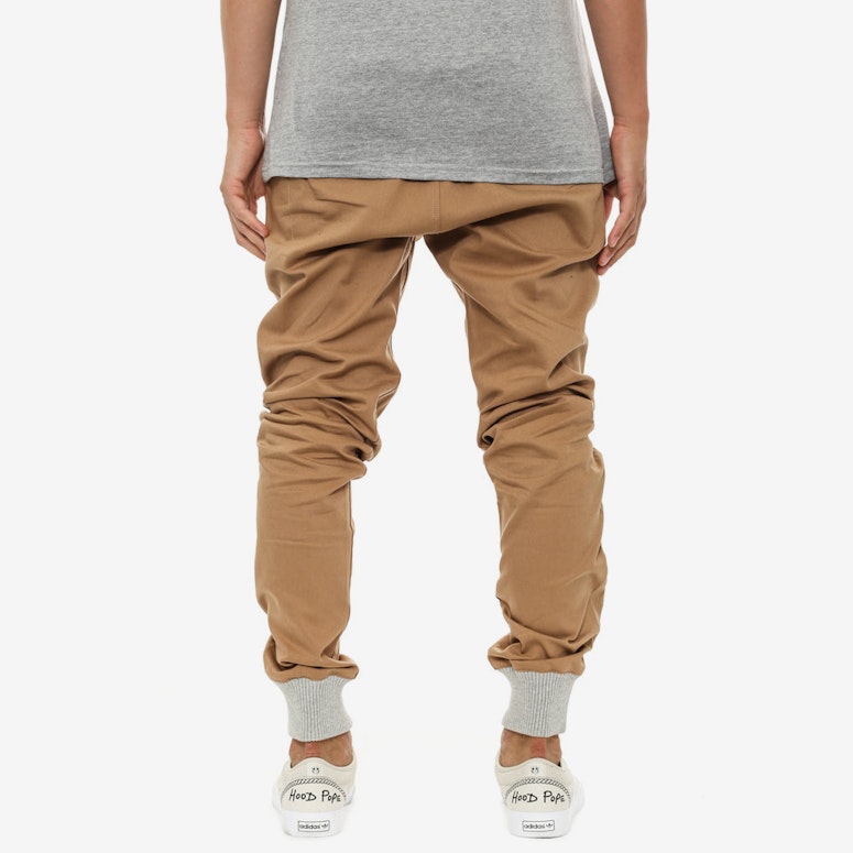 Propre Joggers W/ Rib Tobacco