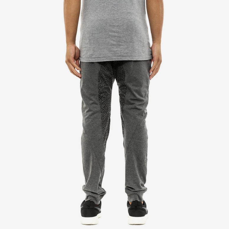 Elephant Print Jogger Pnt Grey