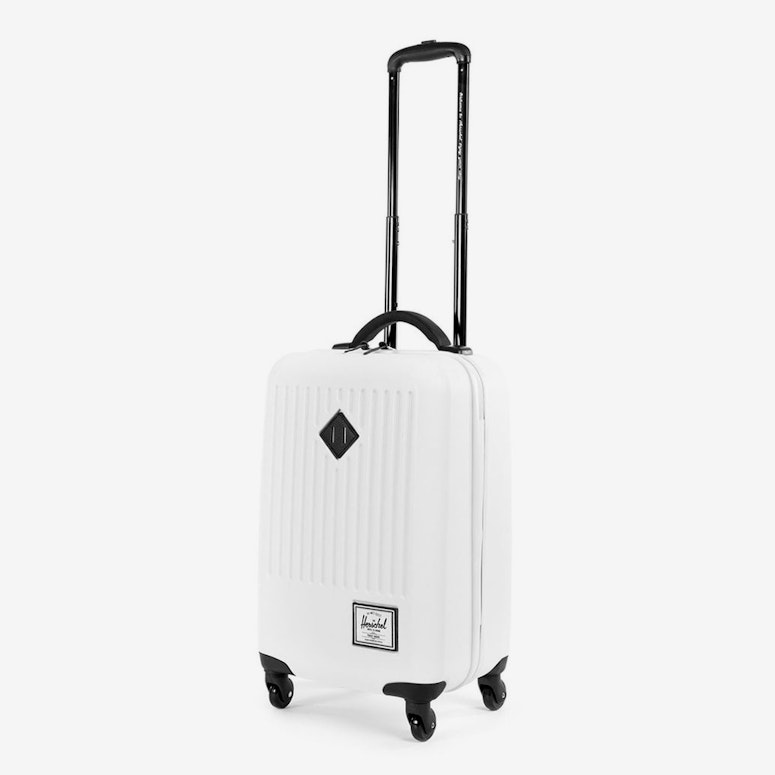 Trade Luggage Small White/black