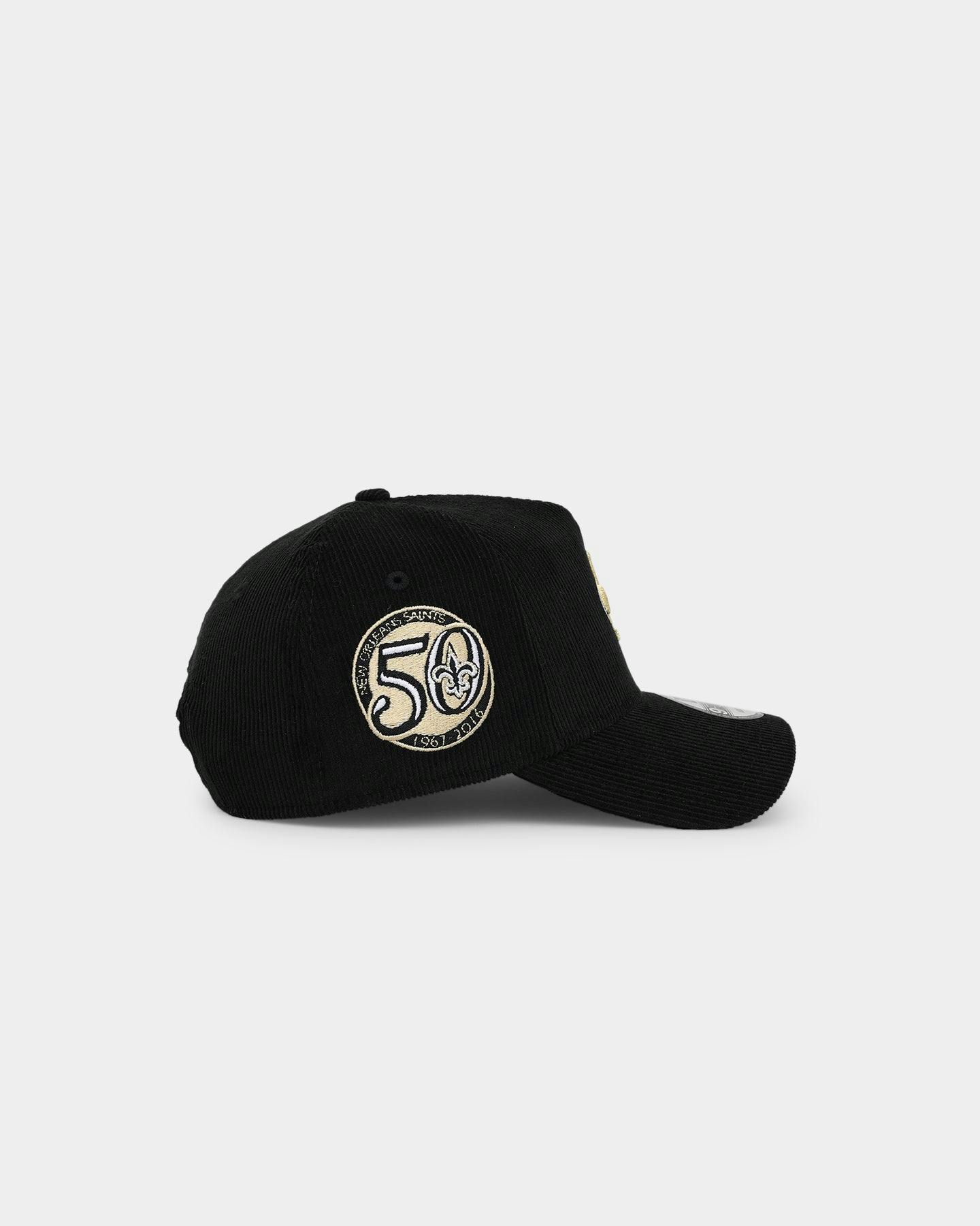 New Era New Orleans Saints 'NFL Season Kick Off' Corduroy 9FORTY A-Frame Snapback Black/OTC