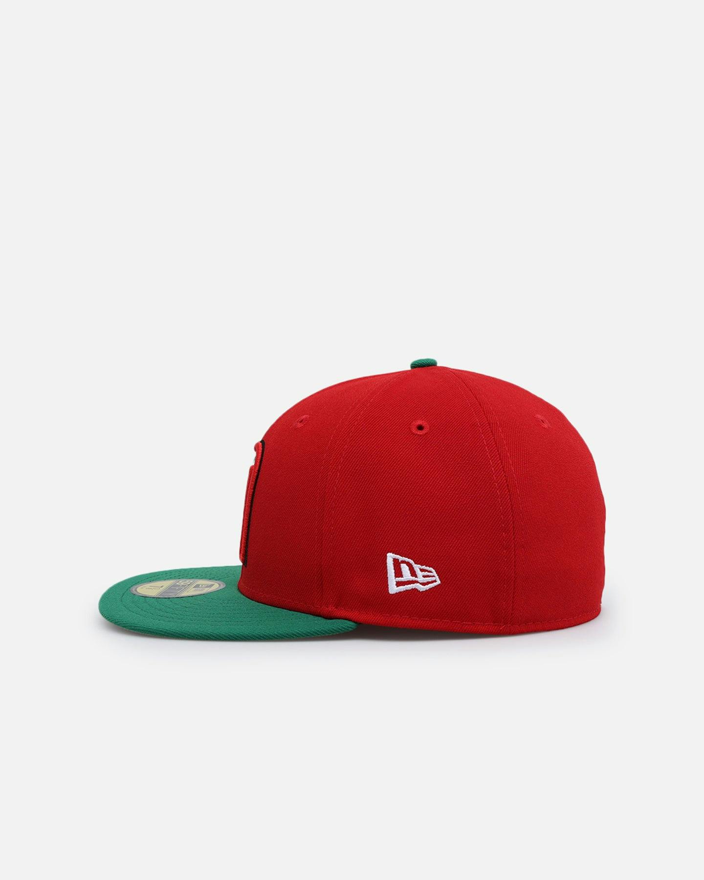 New Era Mexico National Baseball Team 'World Baseball Classic Mexico' 59FIFTY Fitted Scarlet/Kelly Green