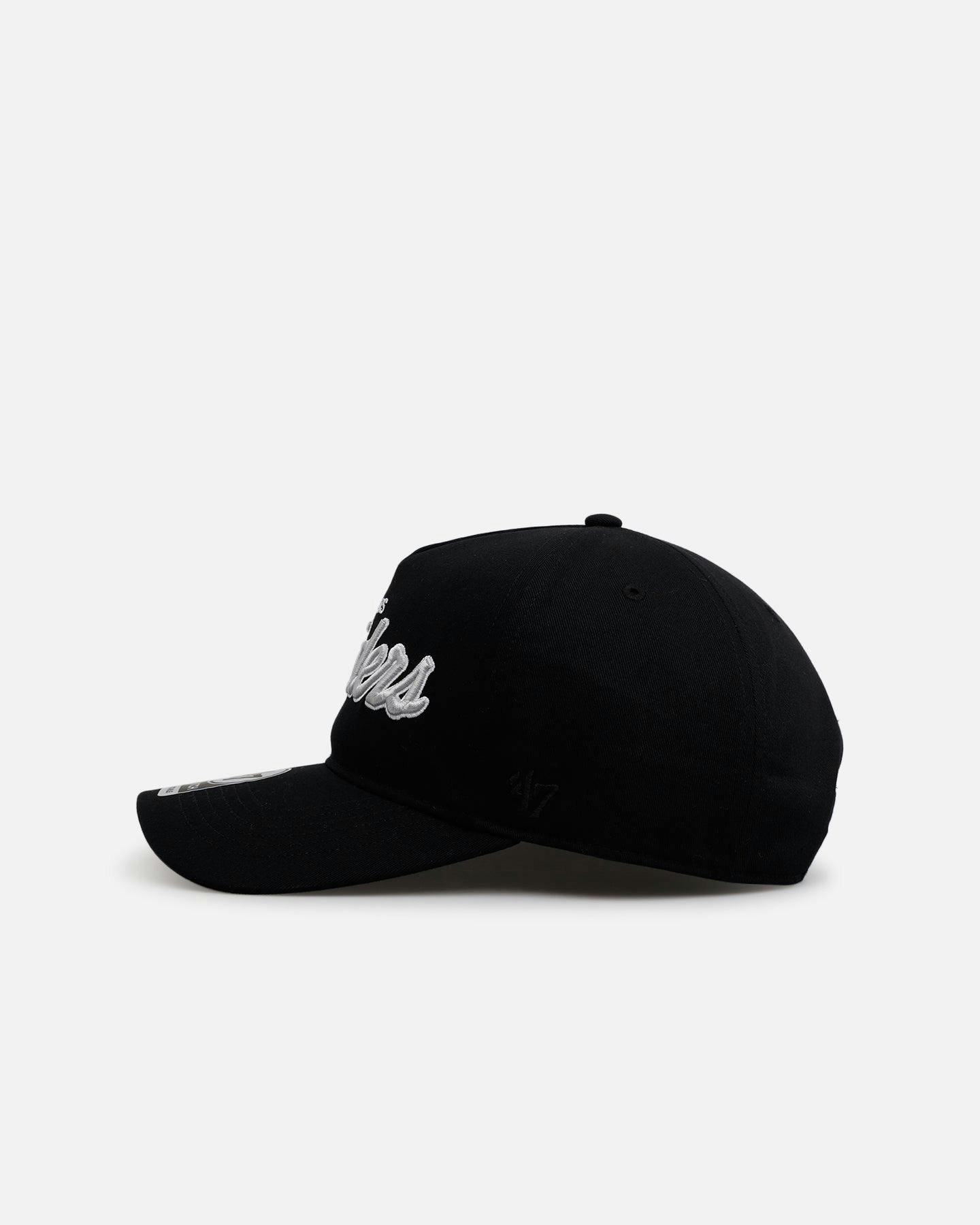 47 Brand Las Vegas Raiders 'Black Dome Script' 47 Hitch Snapback Black