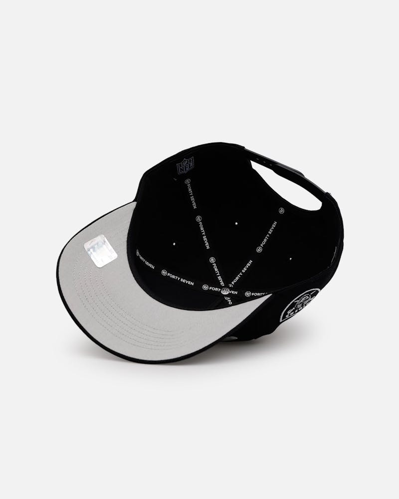 47 Brand Las Vegas Raiders 'Black Dome Script' 47 Hitch Snapback Black thumbnail - 5