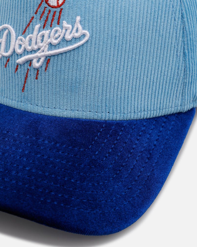 New Era Los Angeles Dodgers 'Dodgers Variety Pack' 9FORTY A-Frame Corduroy Snapback Sky Blue thumbnail - 1