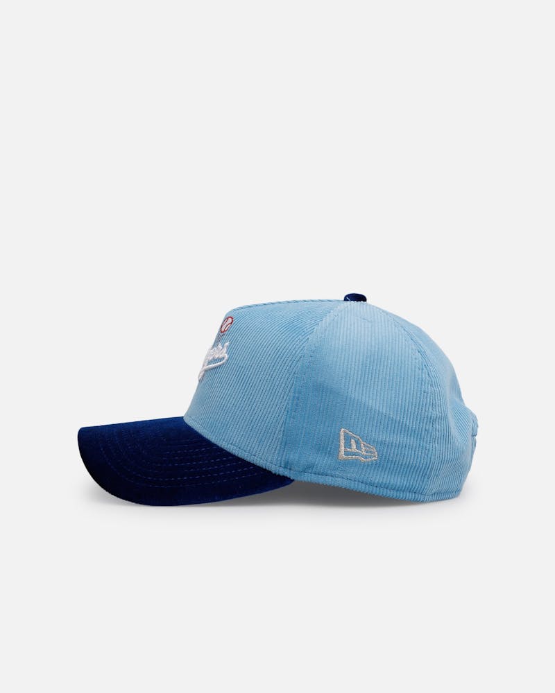 New Era Los Angeles Dodgers 'Dodgers Variety Pack' 9FORTY A-Frame Corduroy Snapback Sky Blue thumbnail - 4