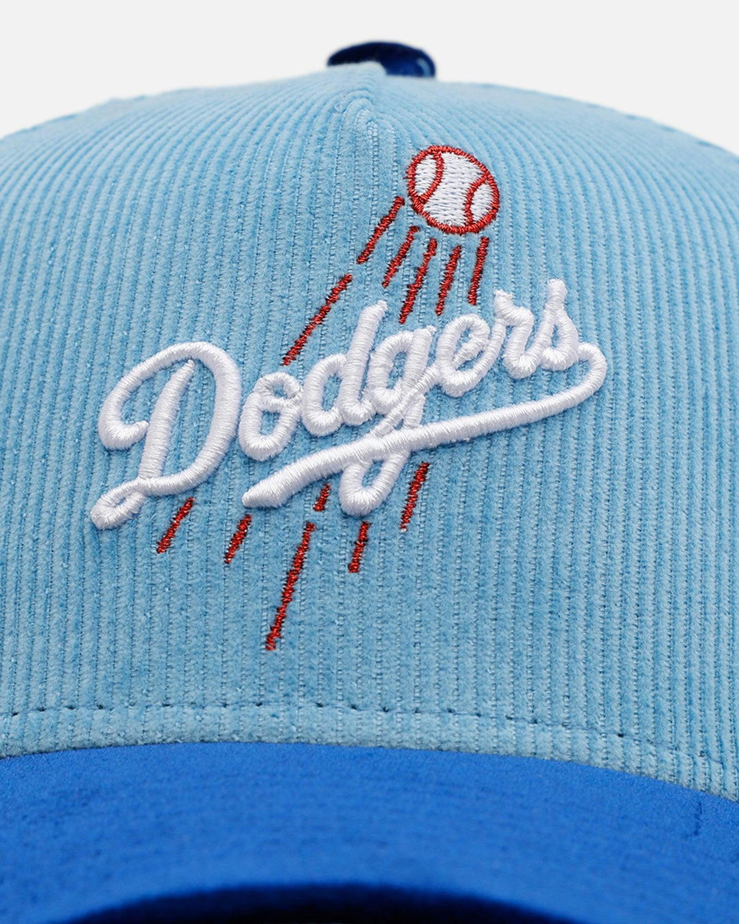 New Era Los Angeles Dodgers 'Dodgers Variety Pack' 9FORTY A-Frame Corduroy Snapback Sky Blue