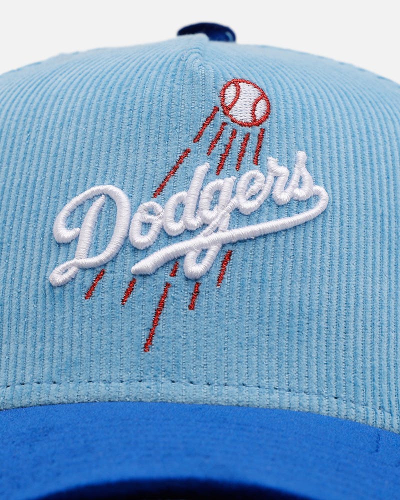 New Era Los Angeles Dodgers 'Dodgers Variety Pack' 9FORTY A-Frame Corduroy Snapback Sky Blue thumbnail - 5