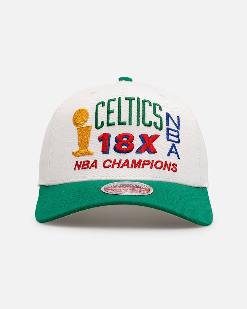 Mitchell & Ness Boston Celtics 'NBA Elite Finals' MVP Snapback Cream/Green thumbnail - 0