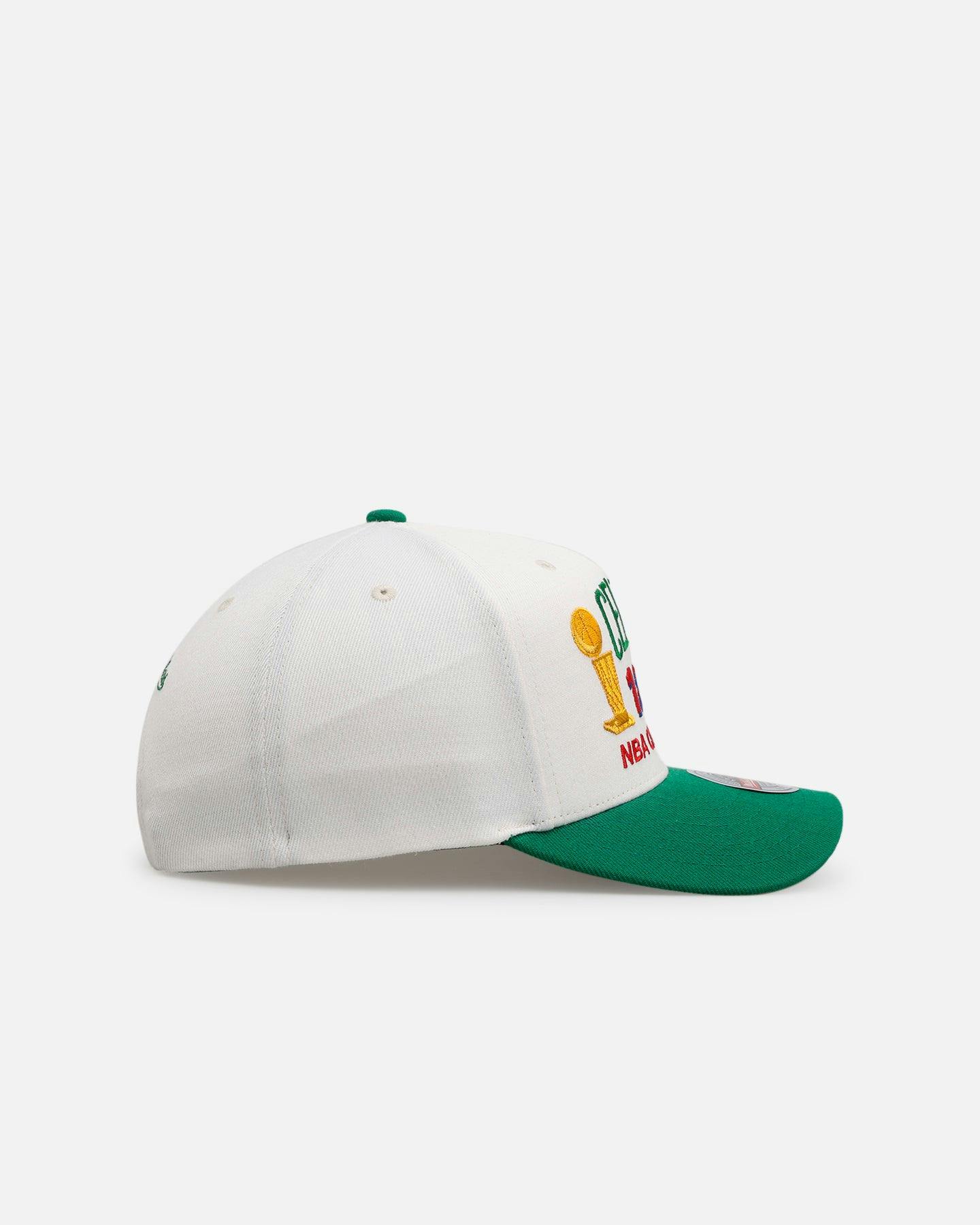 Mitchell & Ness Boston Celtics 'NBA Elite Finals' MVP Snapback Cream/Green