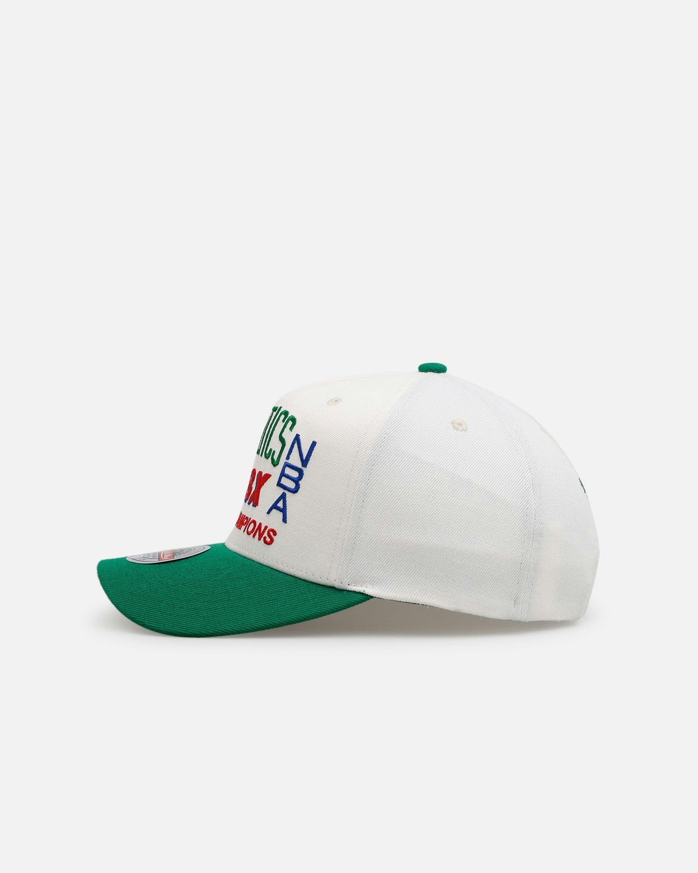 Mitchell & Ness Boston Celtics 'NBA Elite Finals' MVP Snapback Cream/Green